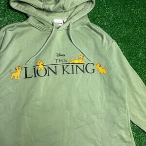 Disney The Lion King Hoodie sweater size M green